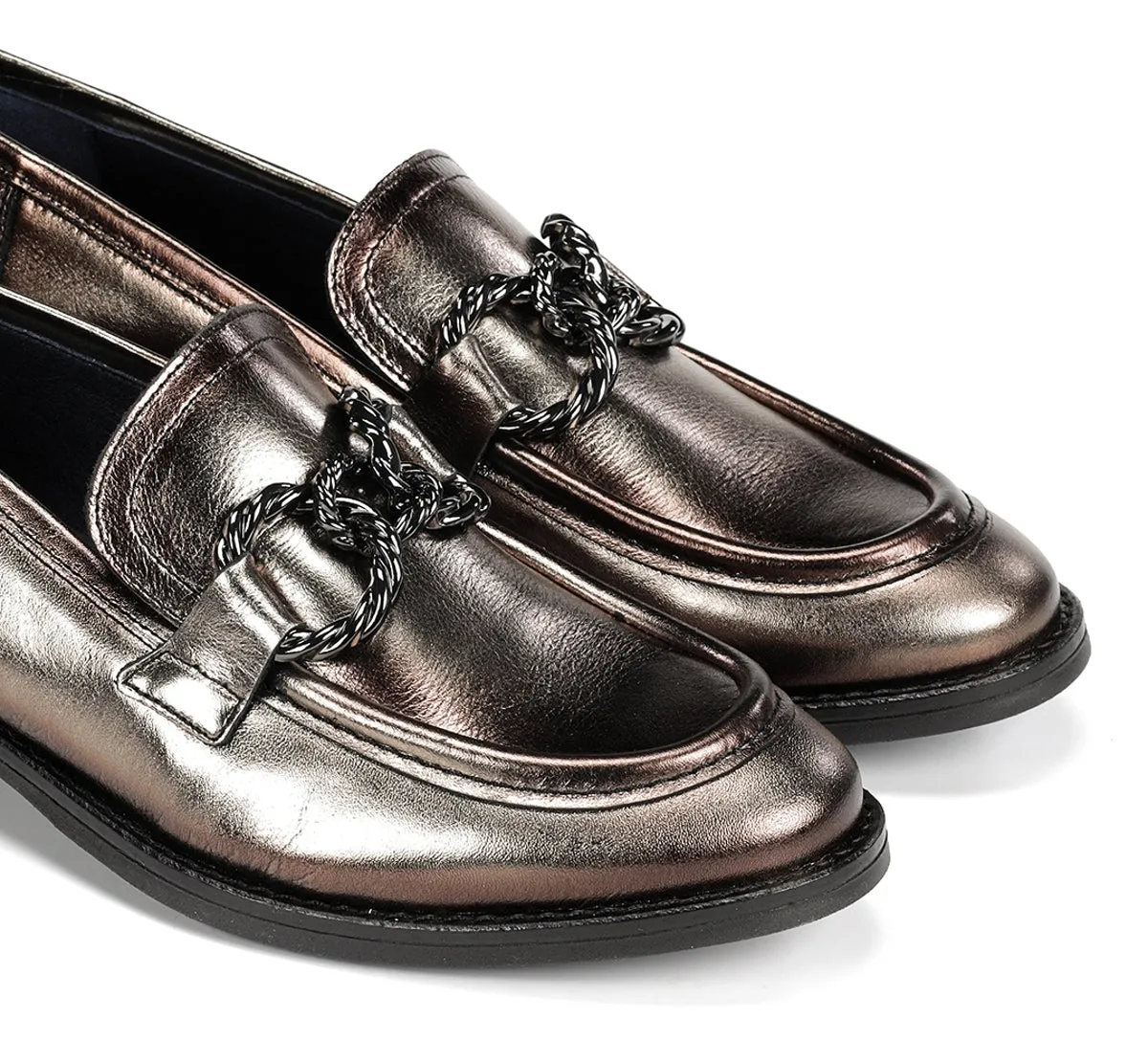 Dorking Harvard D9117 mocassino donna argento