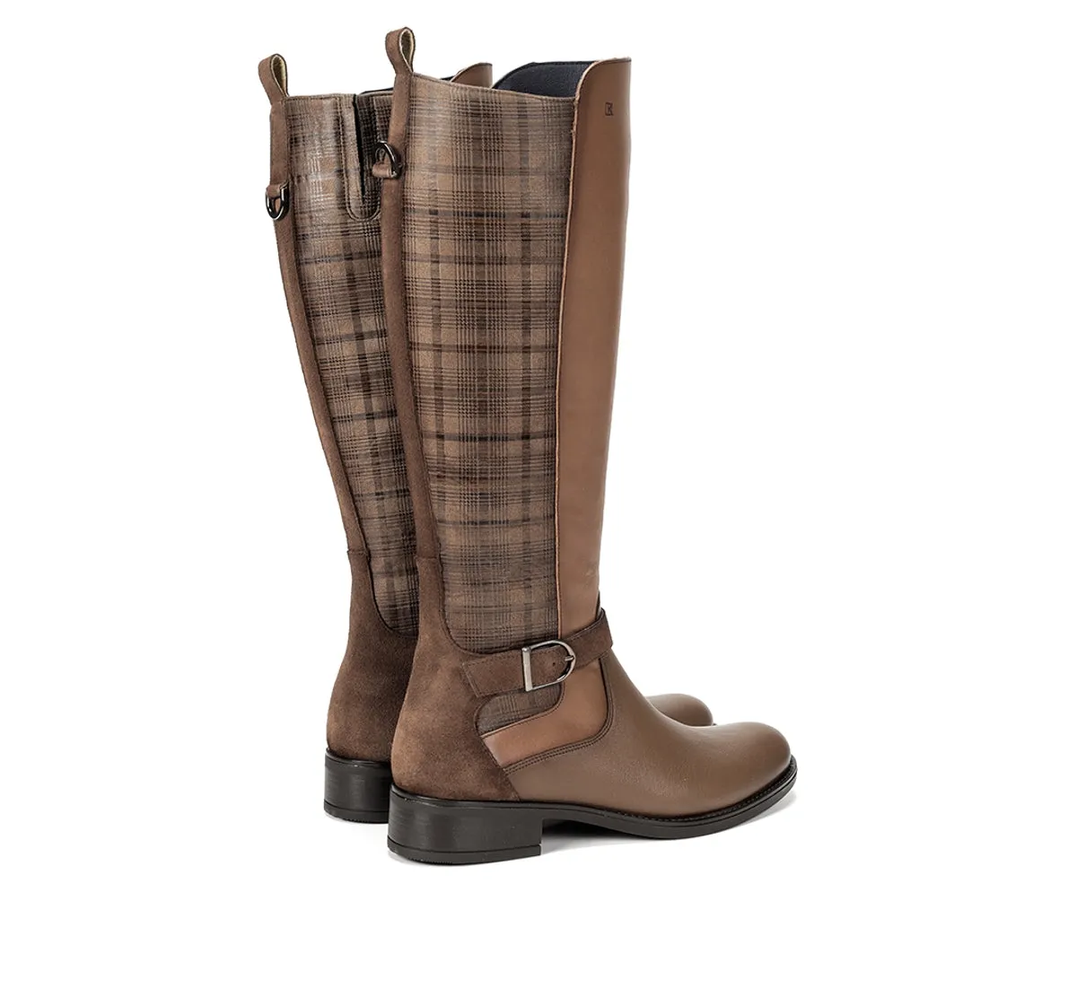 Fluchos Dorking Chad D9119 stivaletto donna marrone tacco basso