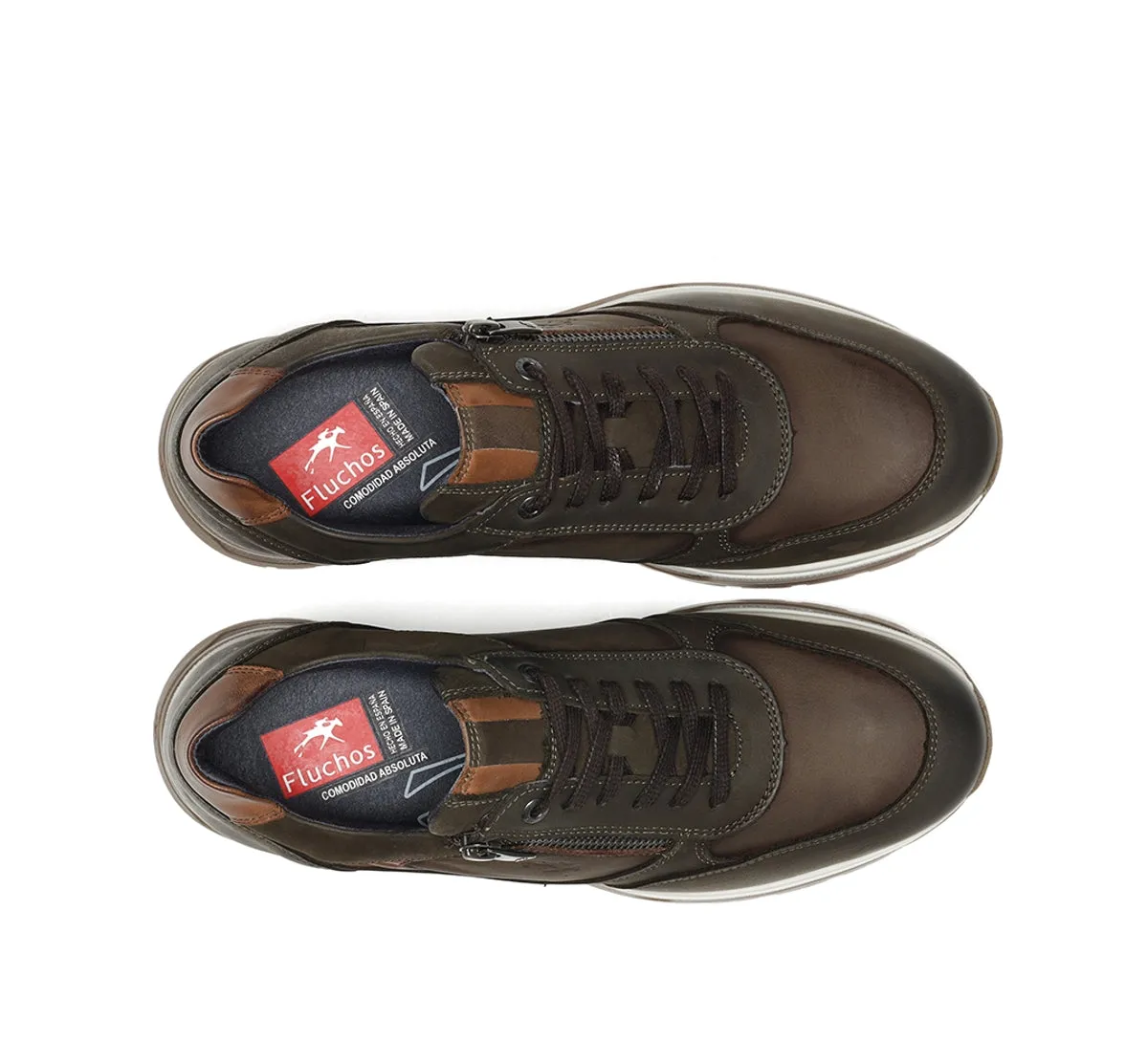 Fluchos Louis F1603 sneakers verdi uomo