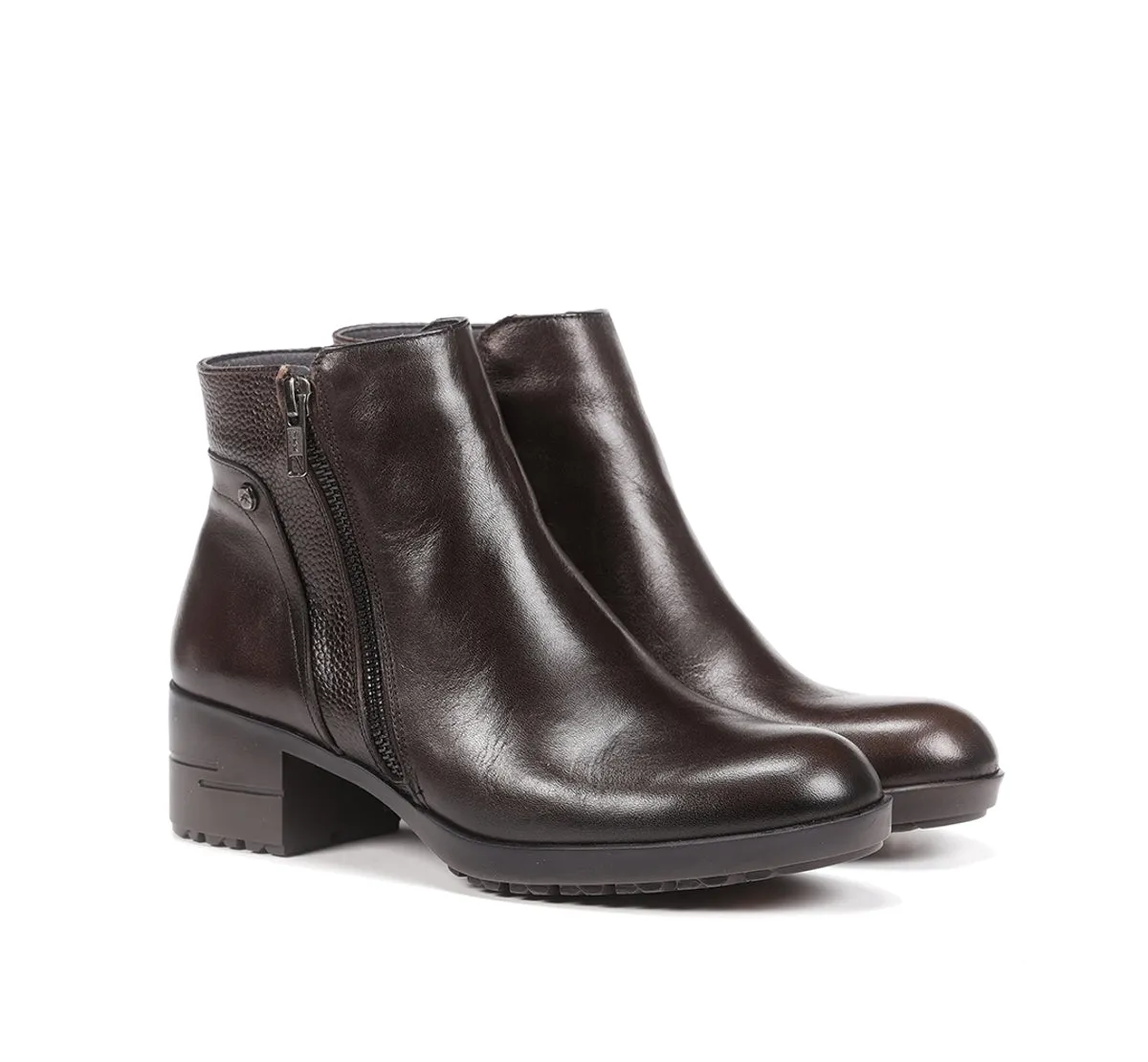 Fluchos Aliss F1367 stivaletti donna marrone pelle