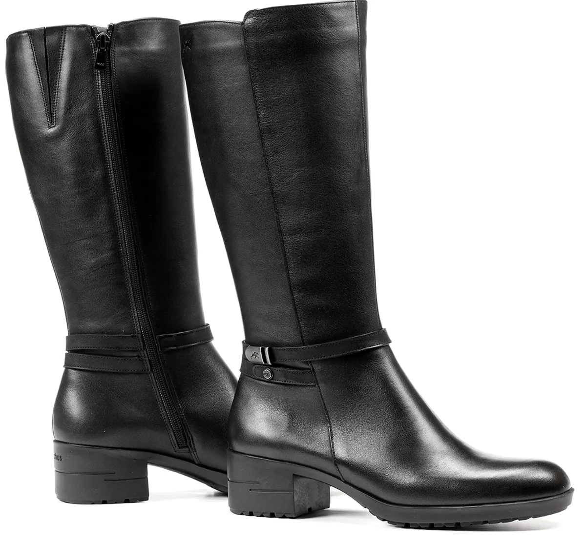 Fluchos Aliss F1374 Stivale Donna Nero Casual