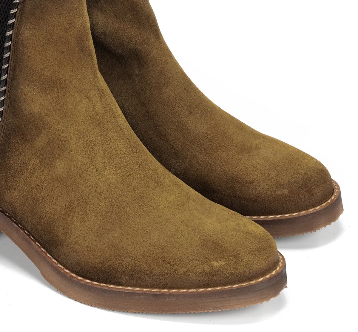 Dorking Layla D9545 stivaletti donna verdi tacco basso