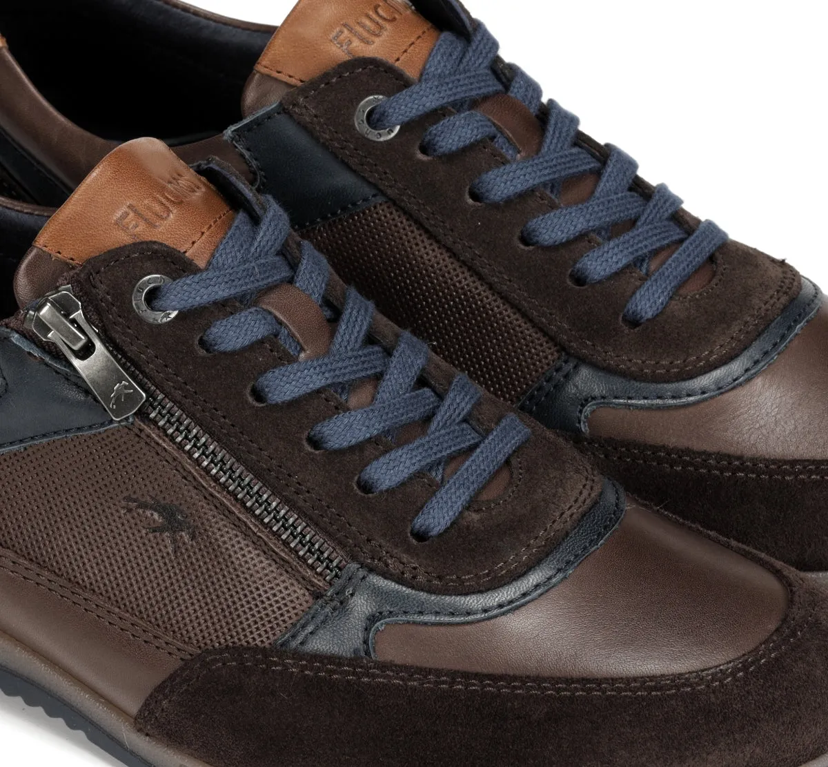 Fluchos Daniel F1288 sneakers uomo marroni casual