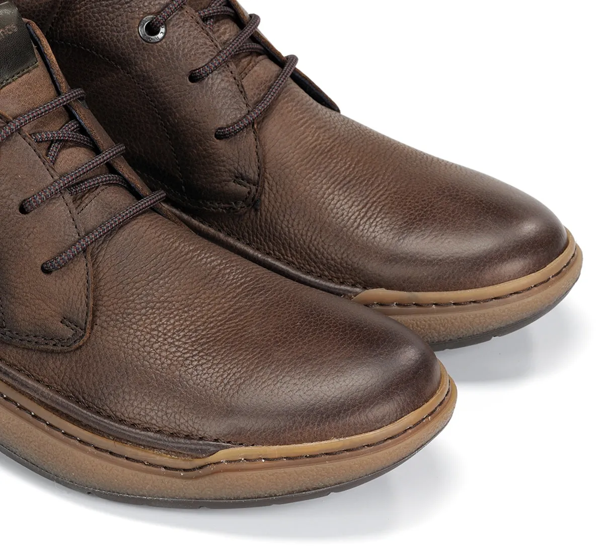 Fluchos Rocky F2034 stivaletti uomo marroni comodi