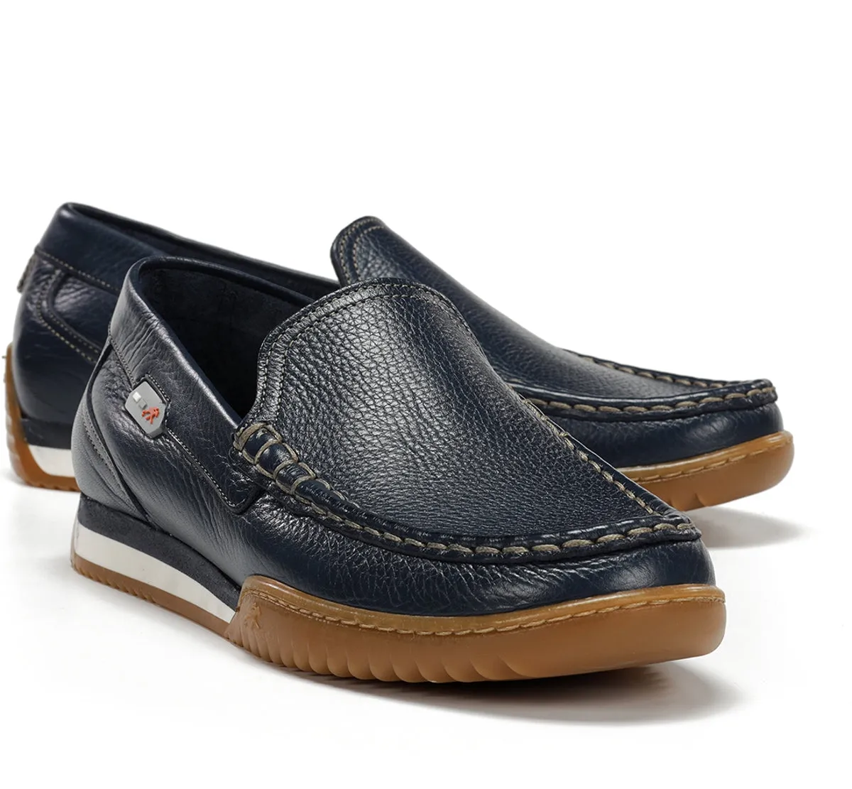 Fluchos Bruno F2432 mocassini blu uomo