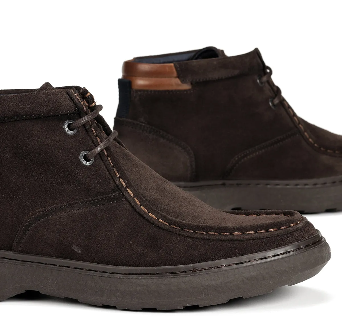 Fluchos Ragnar F1881 polacchini uomo marrone larghi