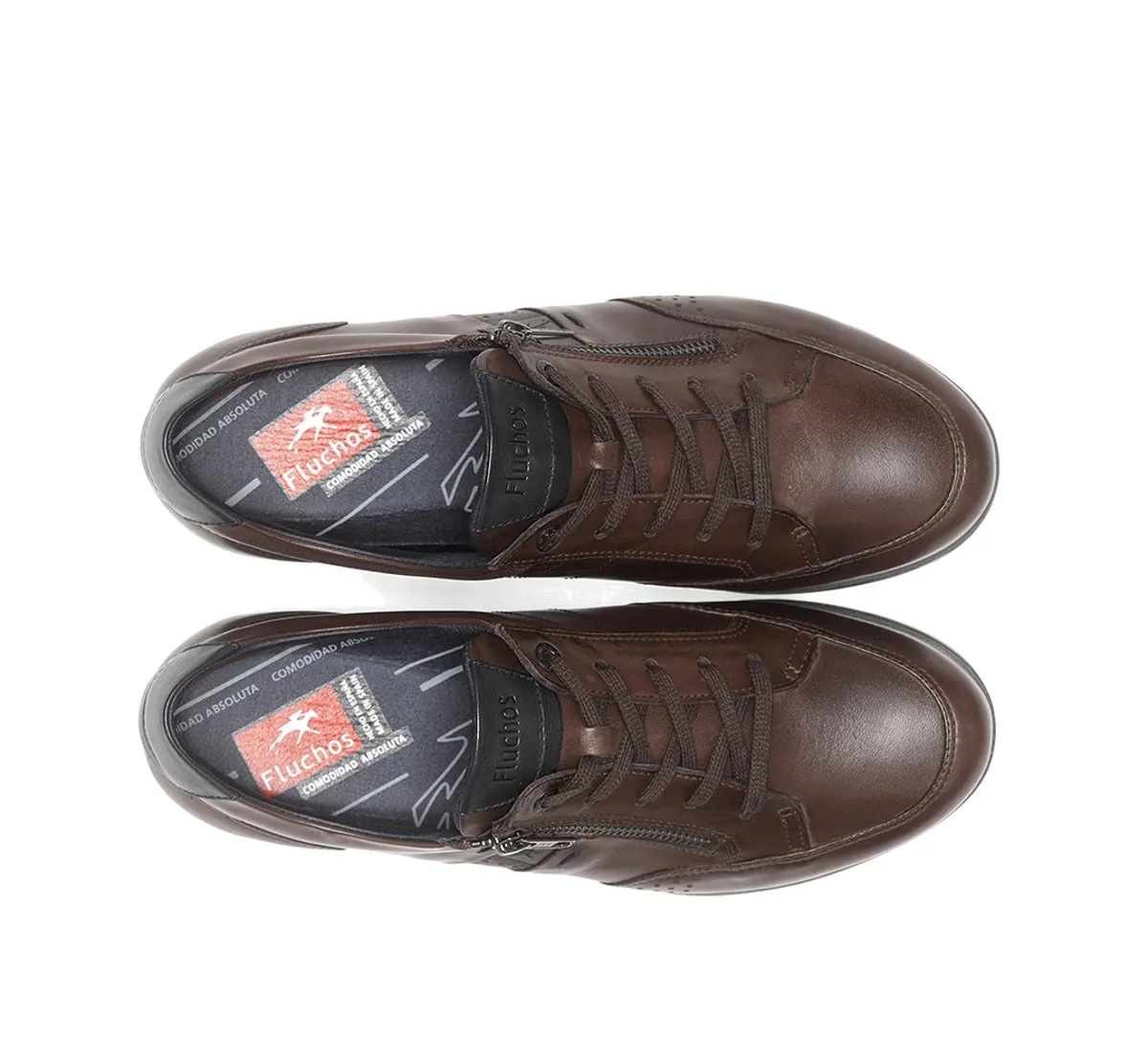 Fluchos Daniel F1280 scarpe uomo marroni casual