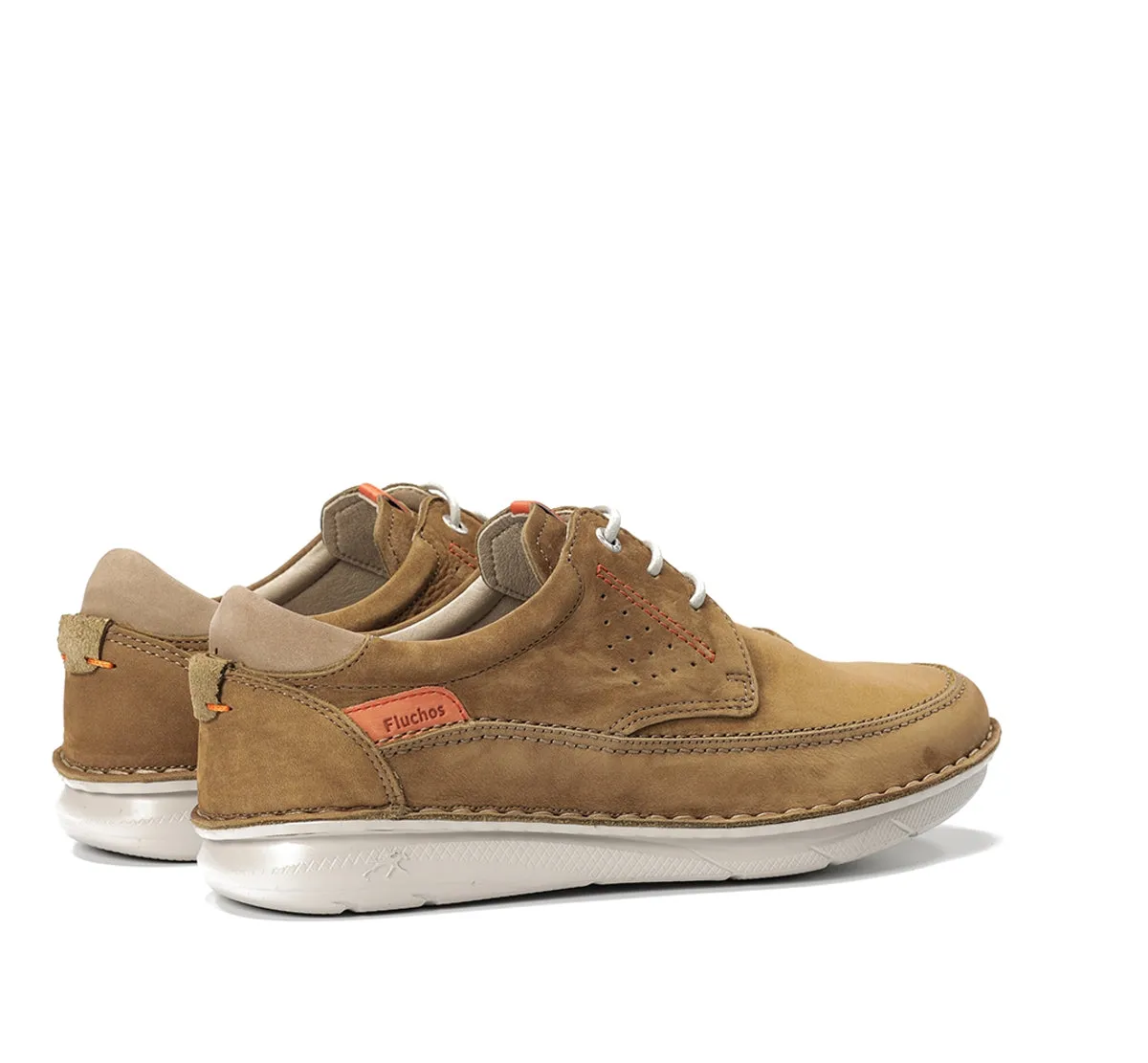 Fluchos Parker F2002 scarpe uomo marroni pelle