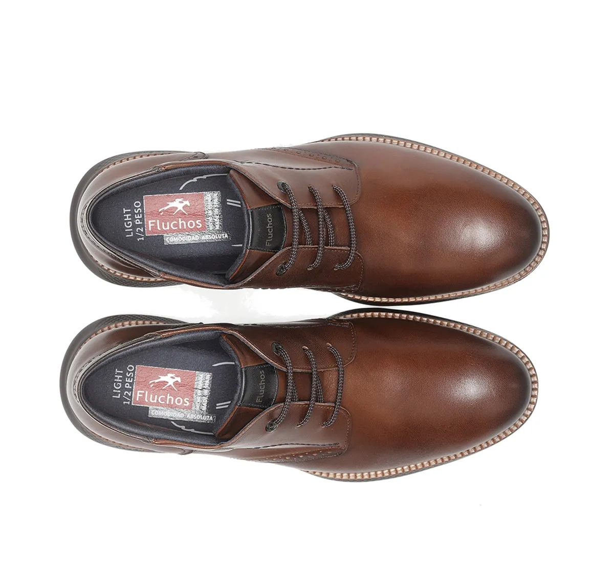 Fluchos William F1353 stivale uomo marrone pelle