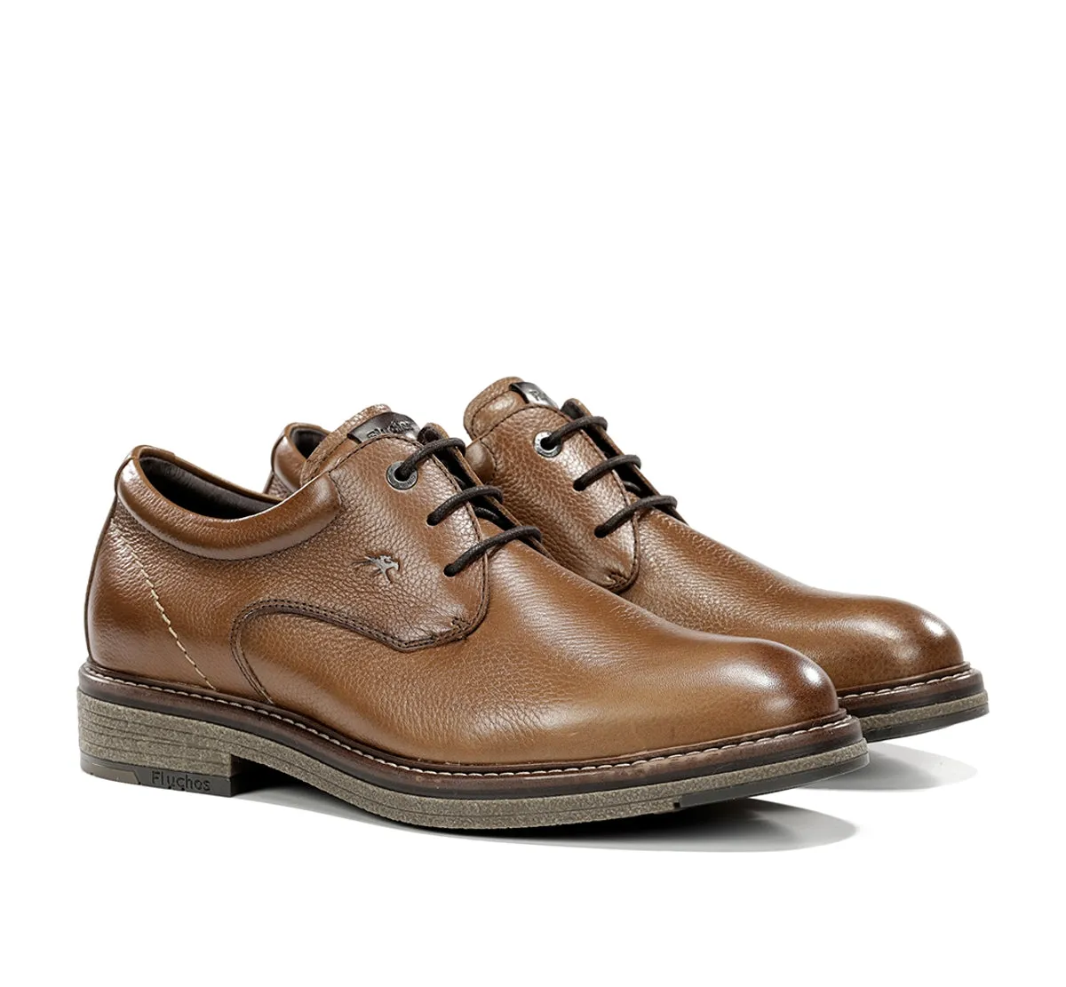 Fluchos Kasper F1815 scarpe uomo marroni pelle