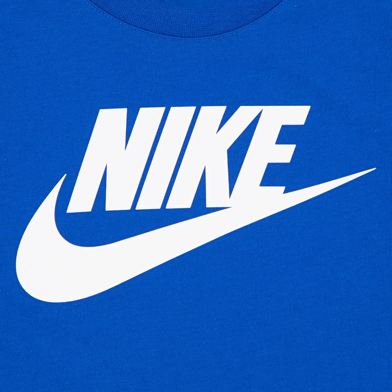 Nike Futura Evergreen T-Shirt Bimbo 5/6 anni royal