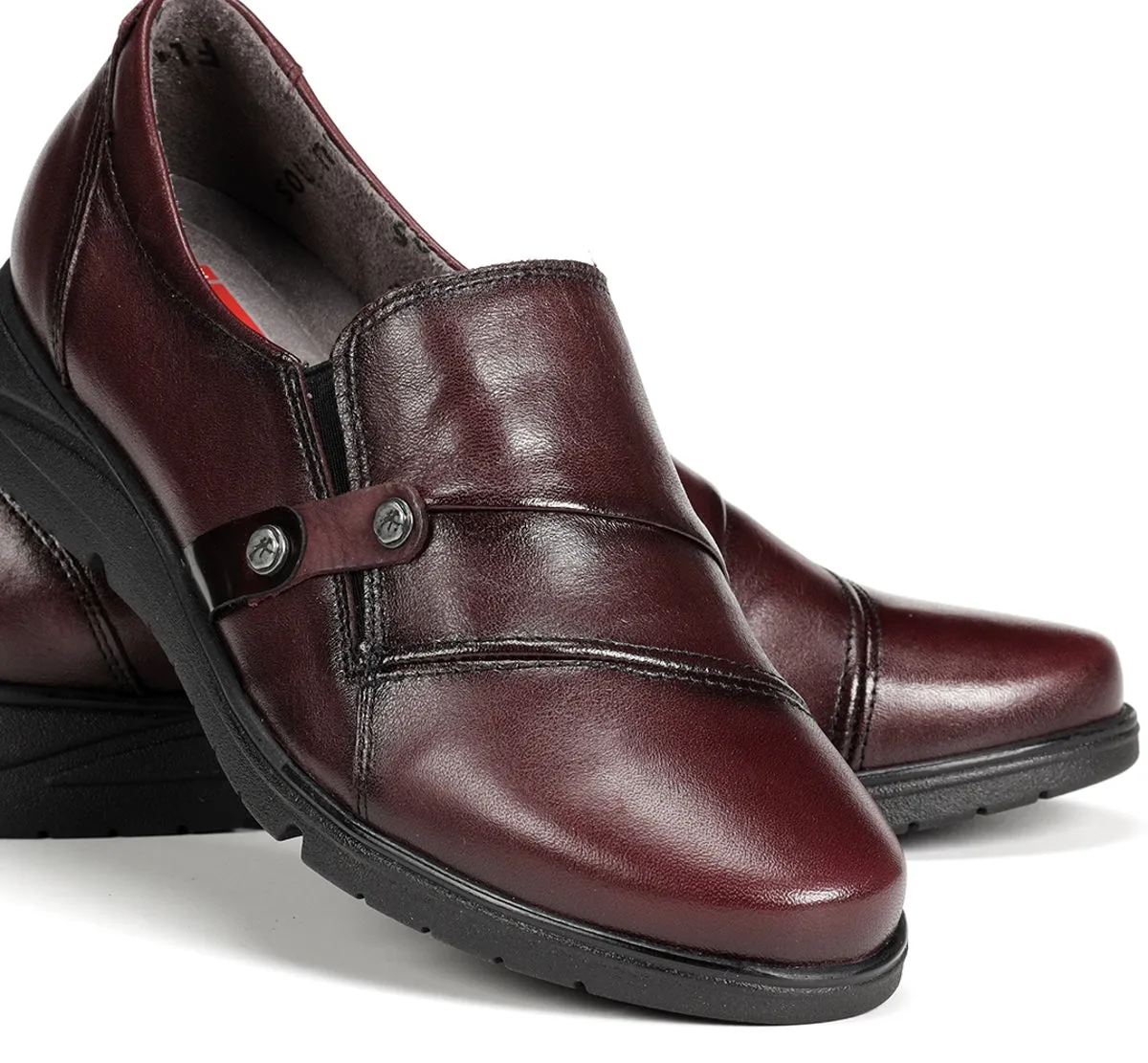 Fluchos Styll F1567 scarpe donna bordeaux comfort