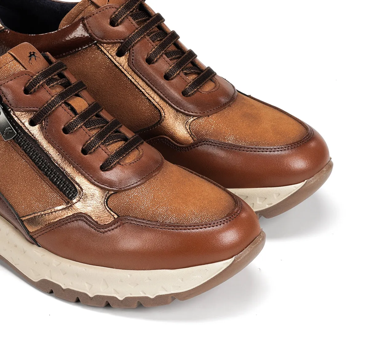 Fluchos Nexus F2308 sneakers donna marroni pelle