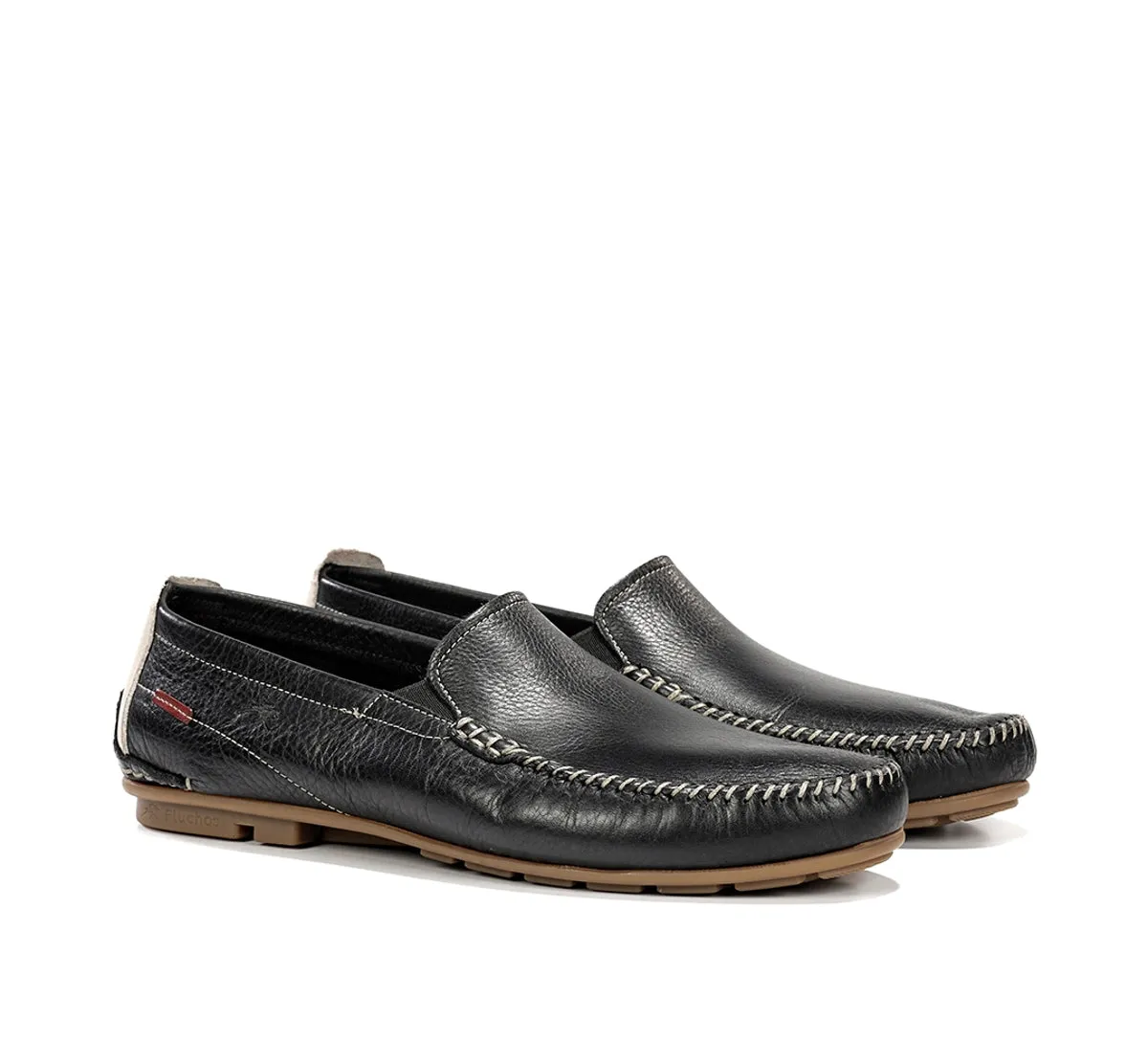 Fluchos Dorian F1173 slip on uomo blu comfort