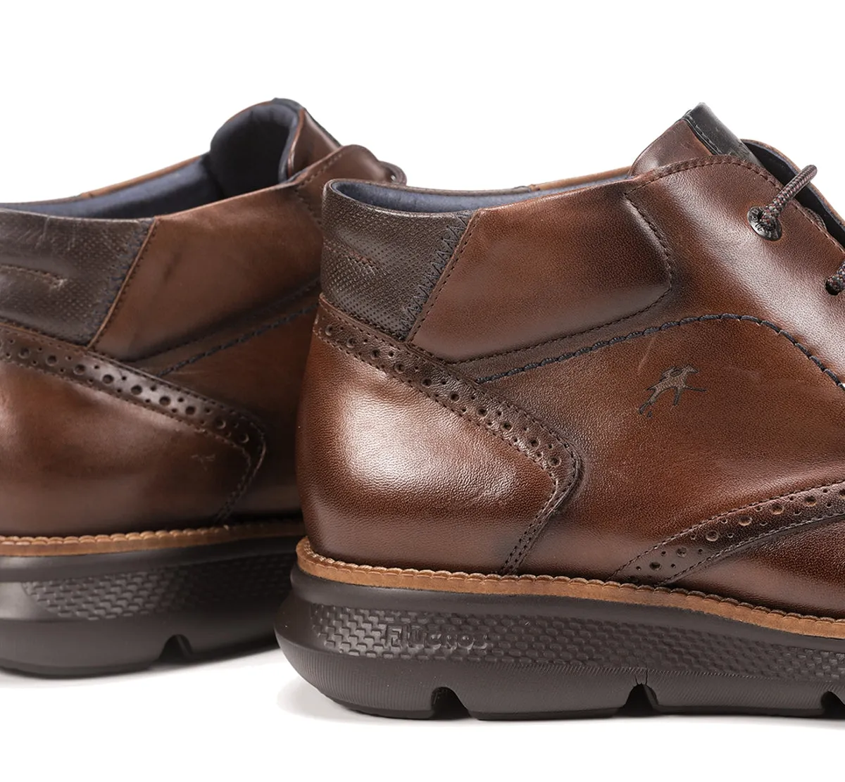 Fluchos William F1353 stivale uomo marrone pelle