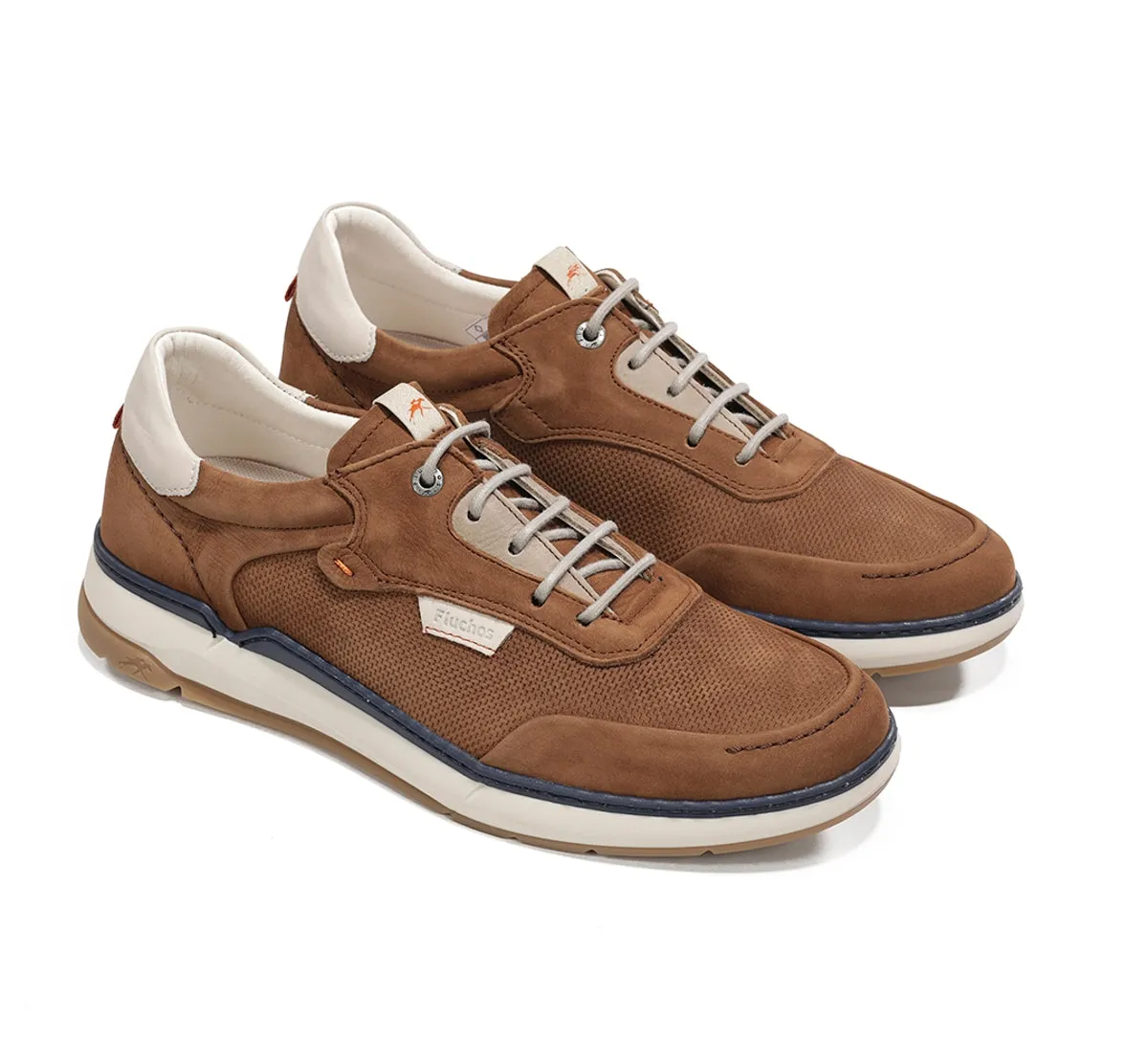 Fluchos Jeff F2210 Scarpe Uomo Marroni Slip On