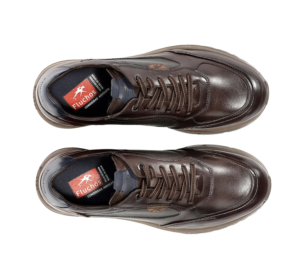 Fluchos Karter F2532 sneakers marroni uomo