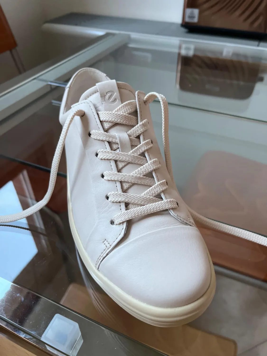 Ecco Soft 7 Sneaker Donna Pelle Bianca