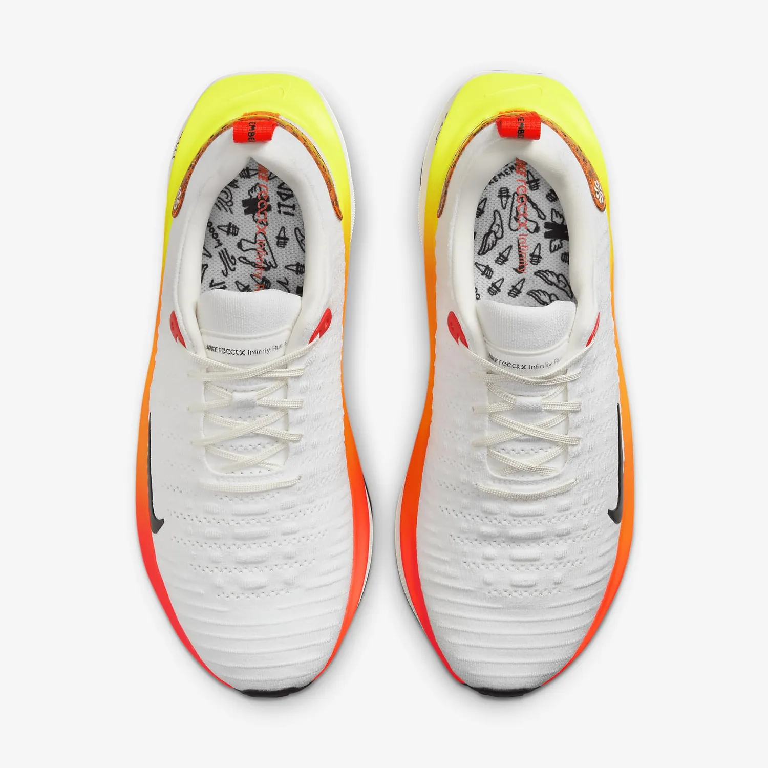 Nike InfinityRN 4 HF4916-100 scarpe corsa uomo ReactX bianche