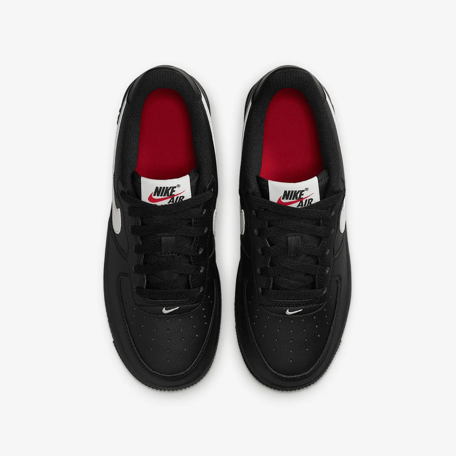 Nike Air Force 1 GS sneakers donna nere pelle 39 EU