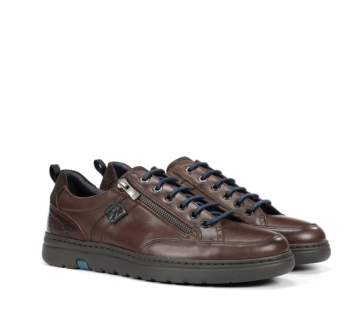 Fluchos Atlas F0298 Sneakers Marrone Uomo Pelle