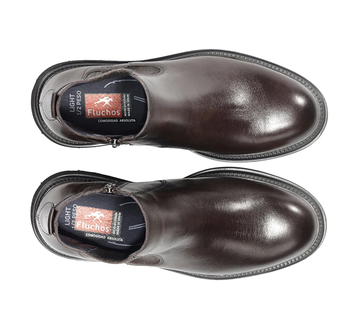 Fluchos Lincon F2057 stivaletti uomo marroni pelle