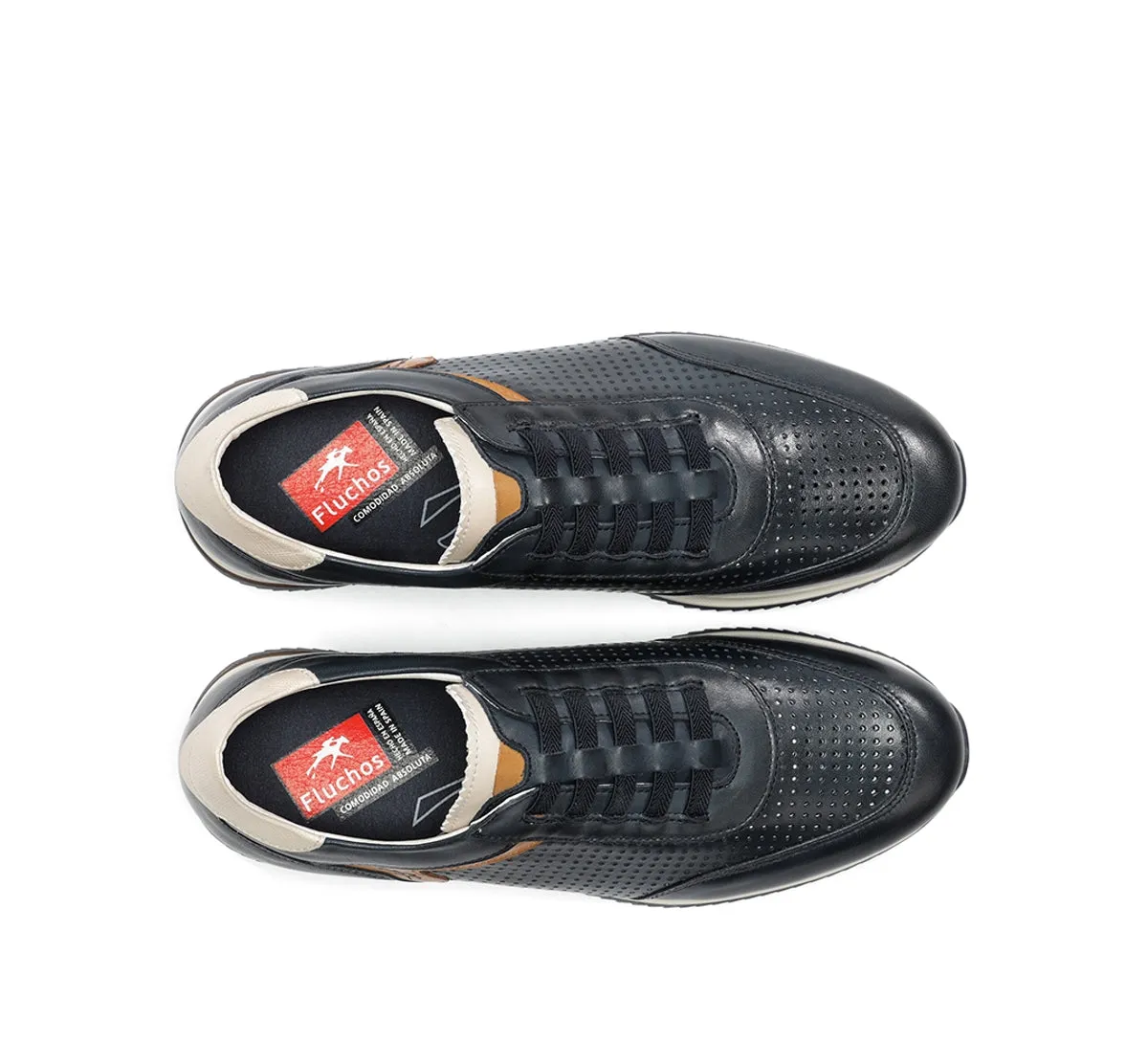 Fluchos Samir F2189 sneakers uomo blu comode