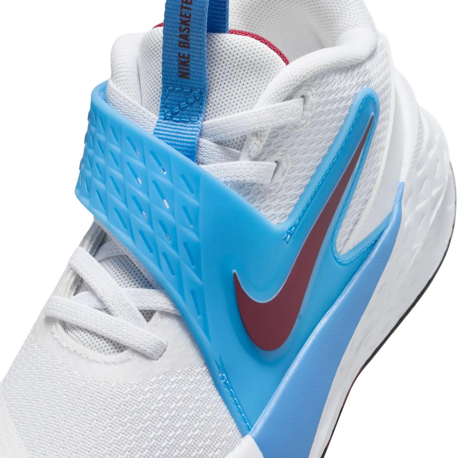 Nike Team Hustle D 12 scarpe basket bimbo 31,5 EU strappo