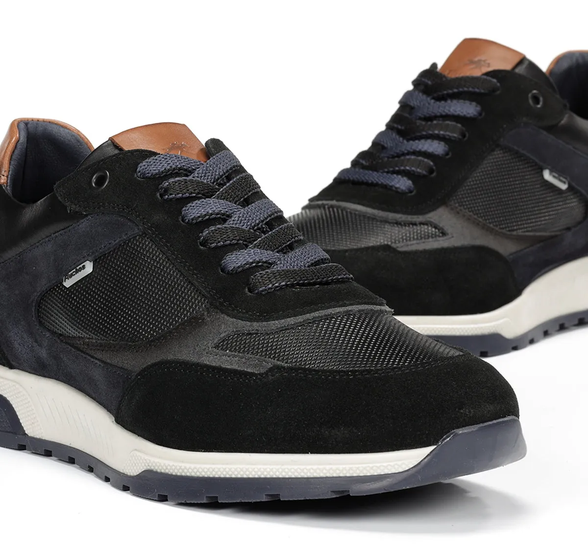 Fluchos Louis F1959 sneakers uomo nere pelle