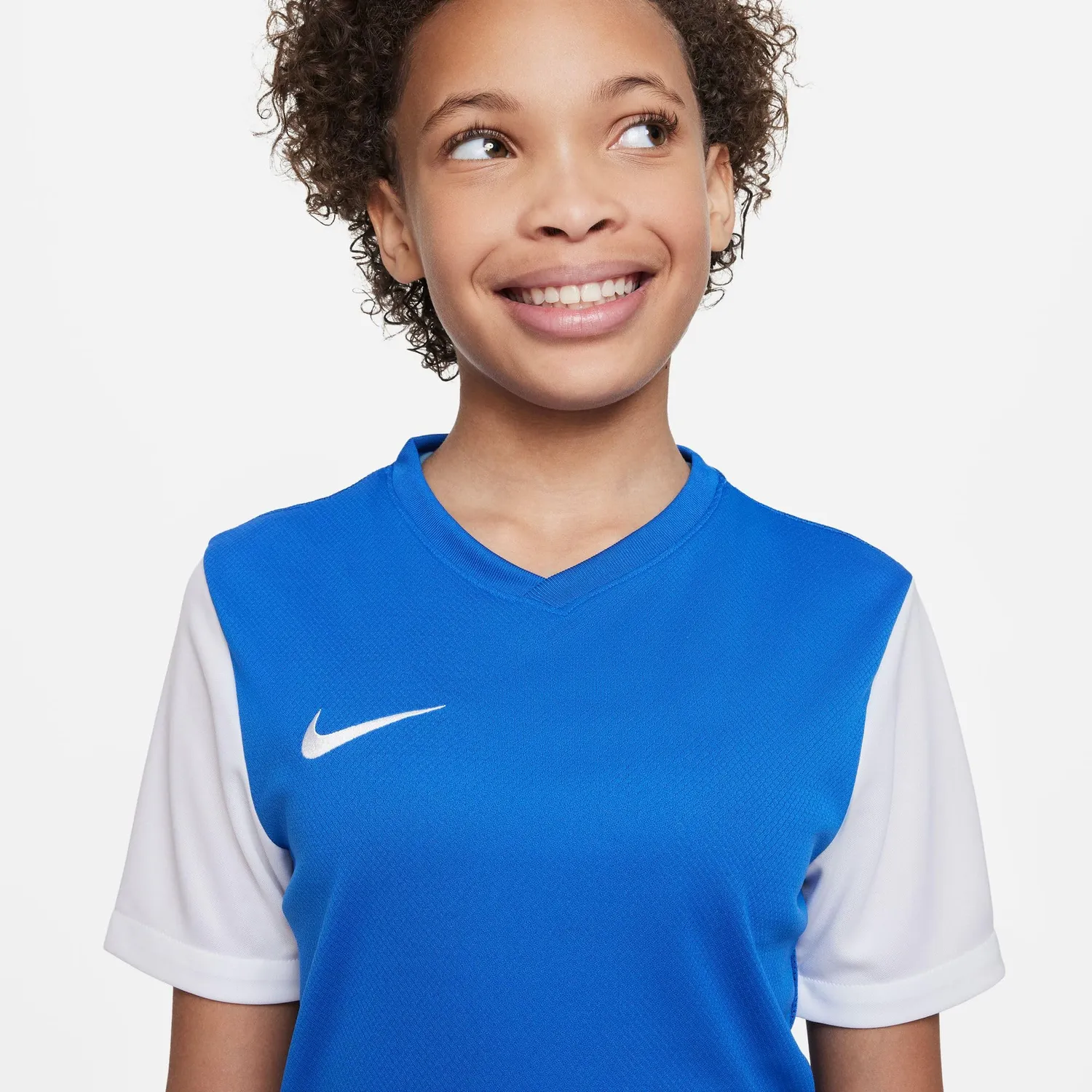 Nike Tiempo Prem II maglia calcio bambini royal Dri-FIT