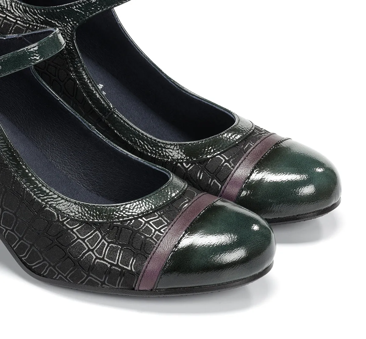 Fluchos Rodin D8669 Scarpe Donna Nere con Cinturino
