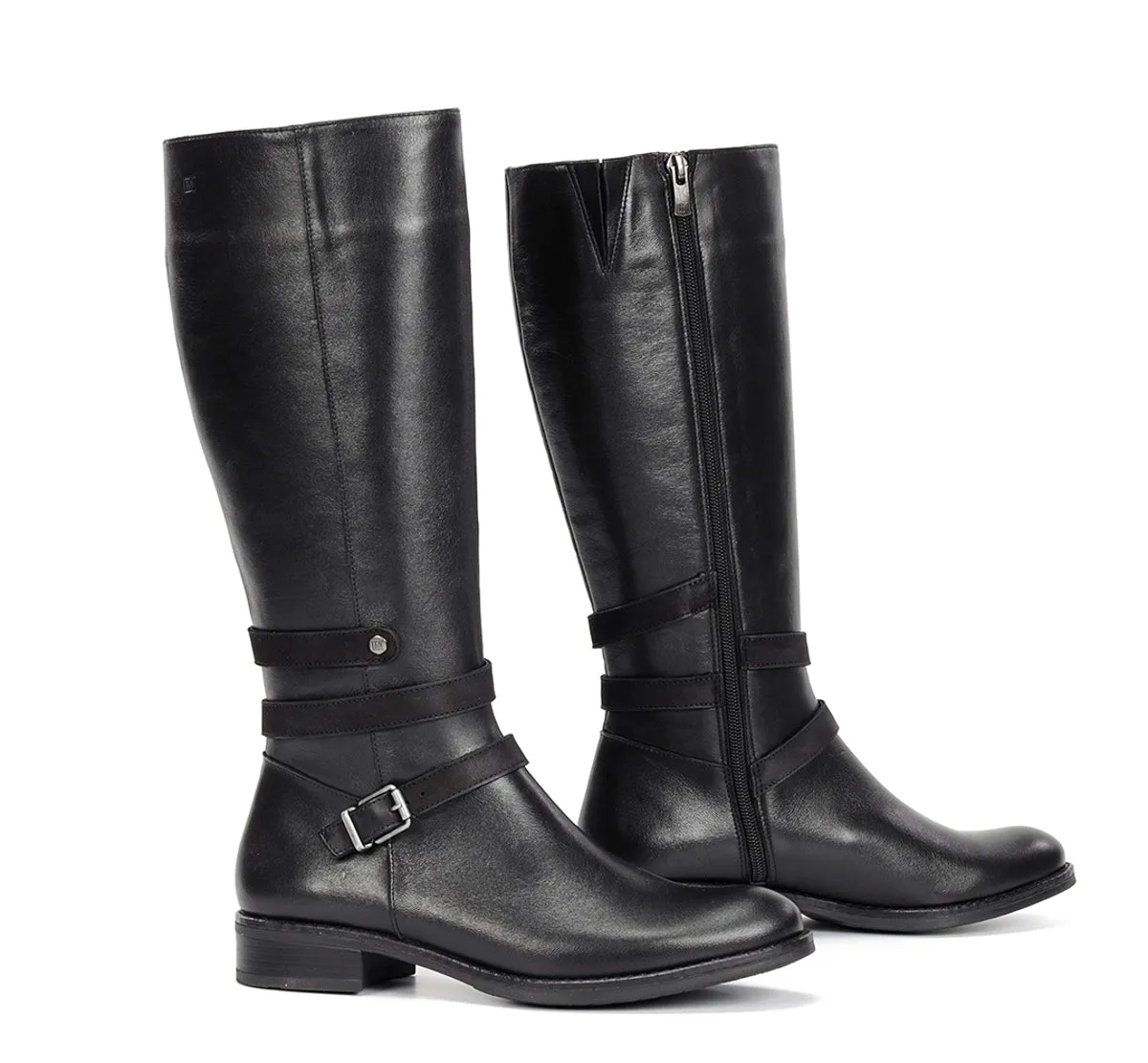 Fluchos Tierra D9532 stivaletti donna neri eleganti