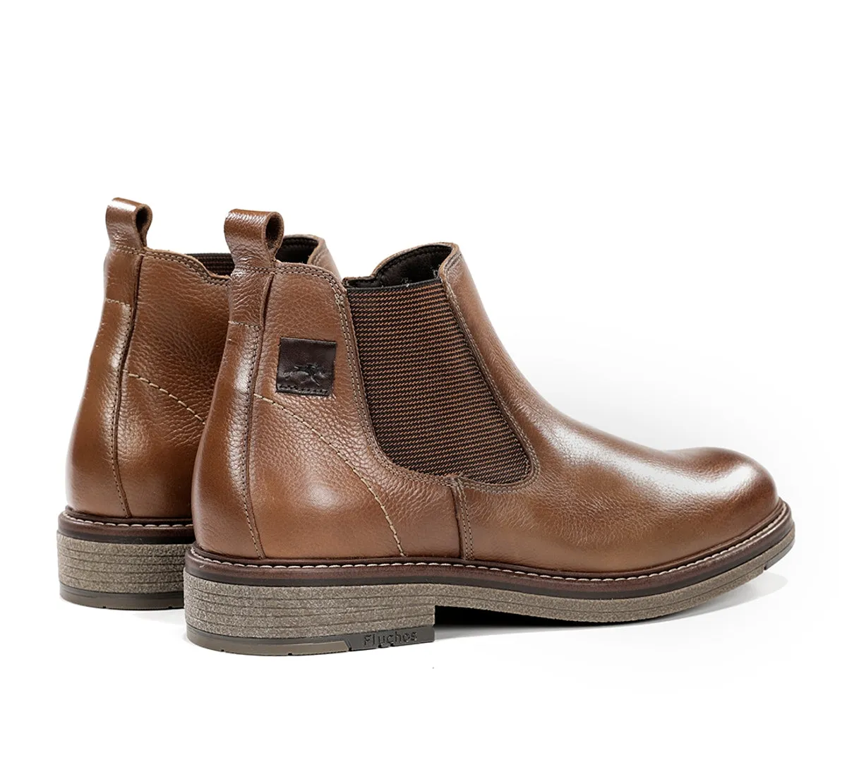 Fluchos Kasper F1817 stivaletti marrone uomo classici