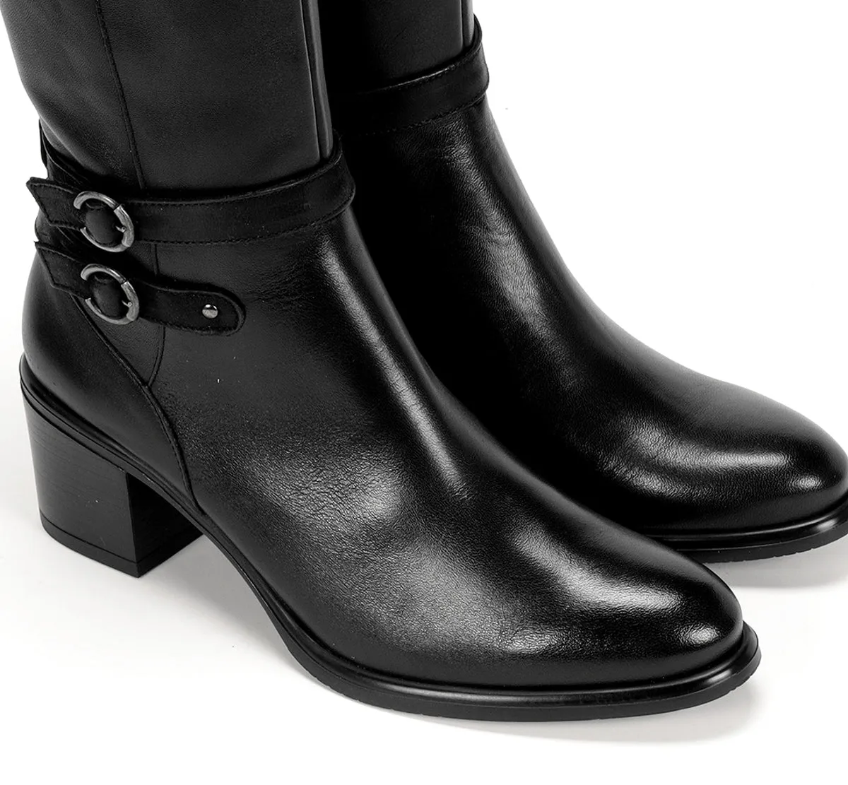 Fluchos Lexi D8610 stivaletti neri donna