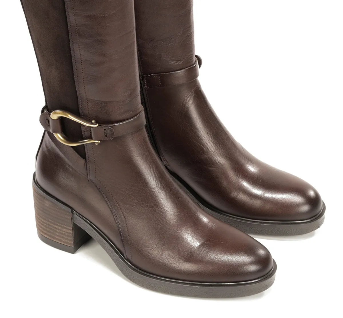 Fluchos Aroma D9752 stivali marrone donna confortevoli