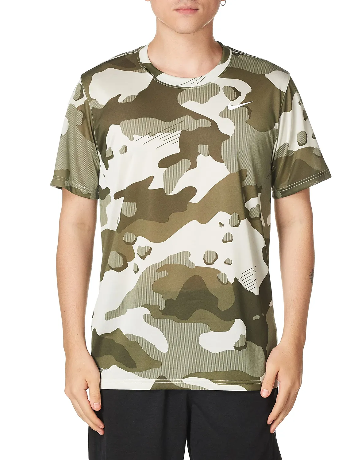 Nike Dry Legend Camo AOP t-shirt uomo arancione Dri-FIT