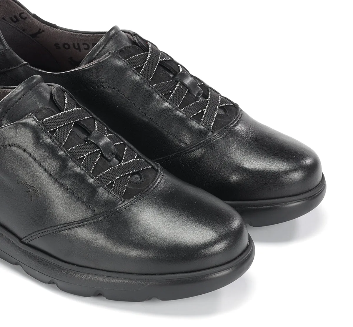 Fluchos Faral F1866 scarpe donna nere pelle
