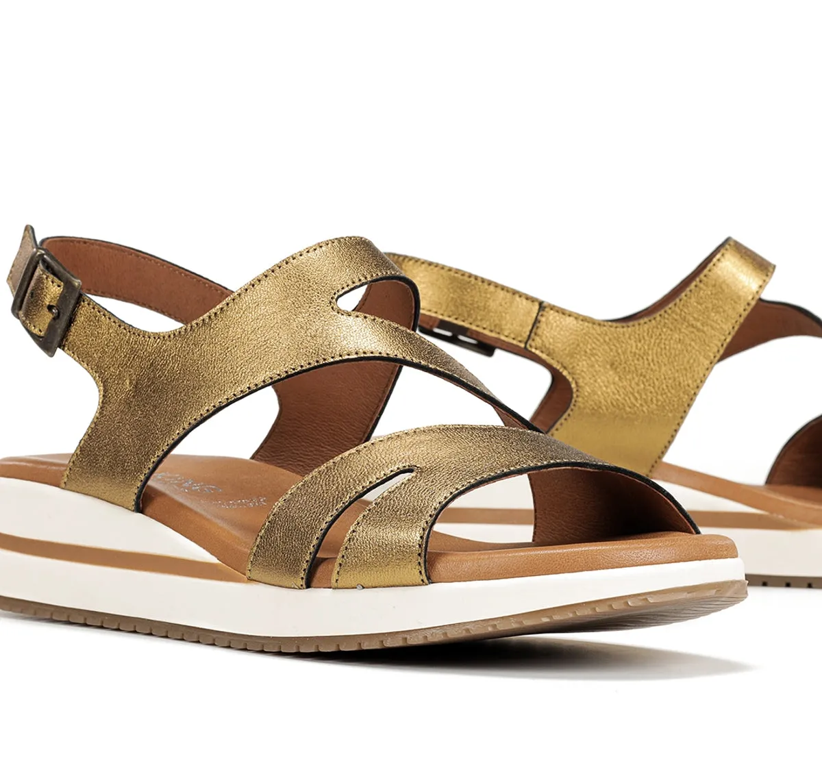 Fluchos Dorking Merlo D9688 sandali donna oro