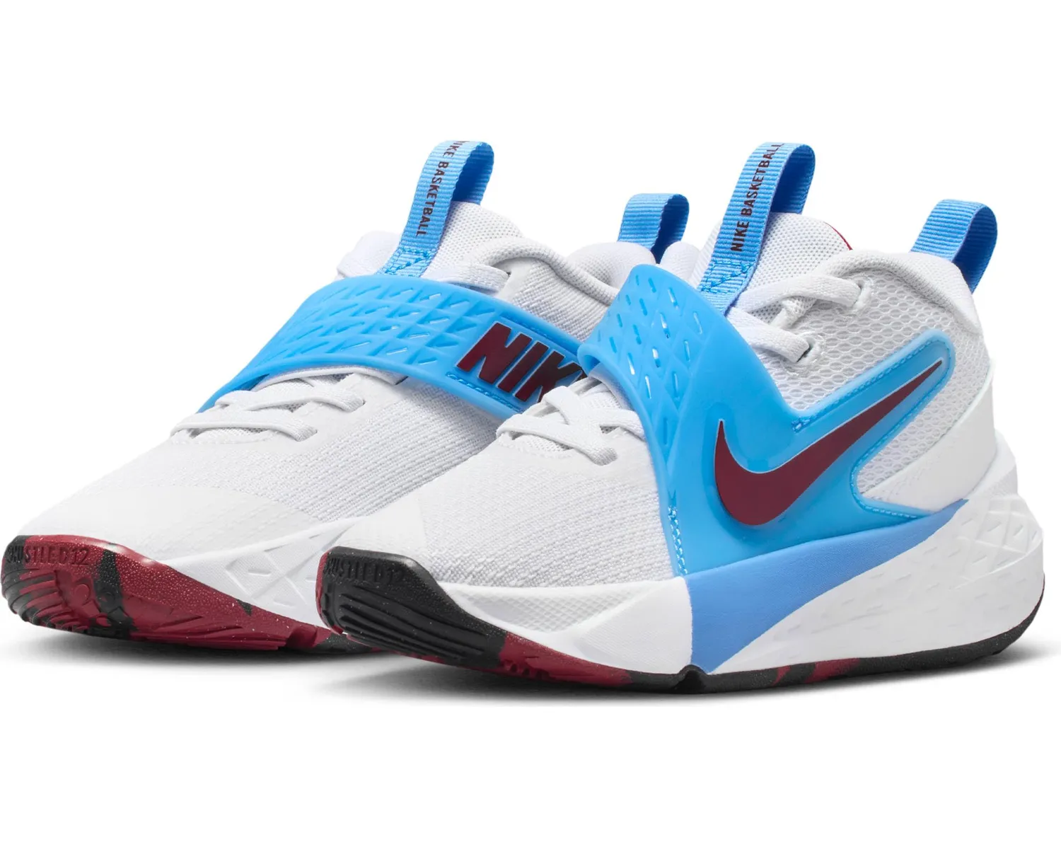 Nike Team Hustle D 12 scarpe basket bimbo 31,5 EU strappo