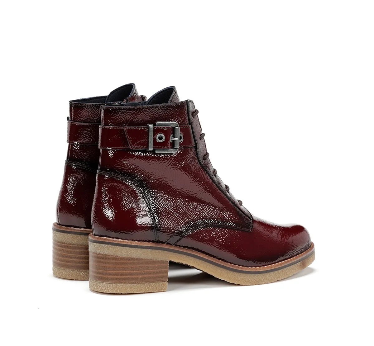 Dorking Lucero D8686 Stivaletto Donna Bordeaux Zip