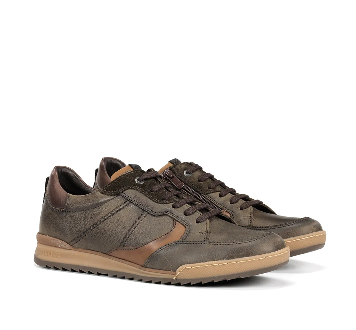 Fluchos Elder F2273 sneakers uomo verdi eleganti