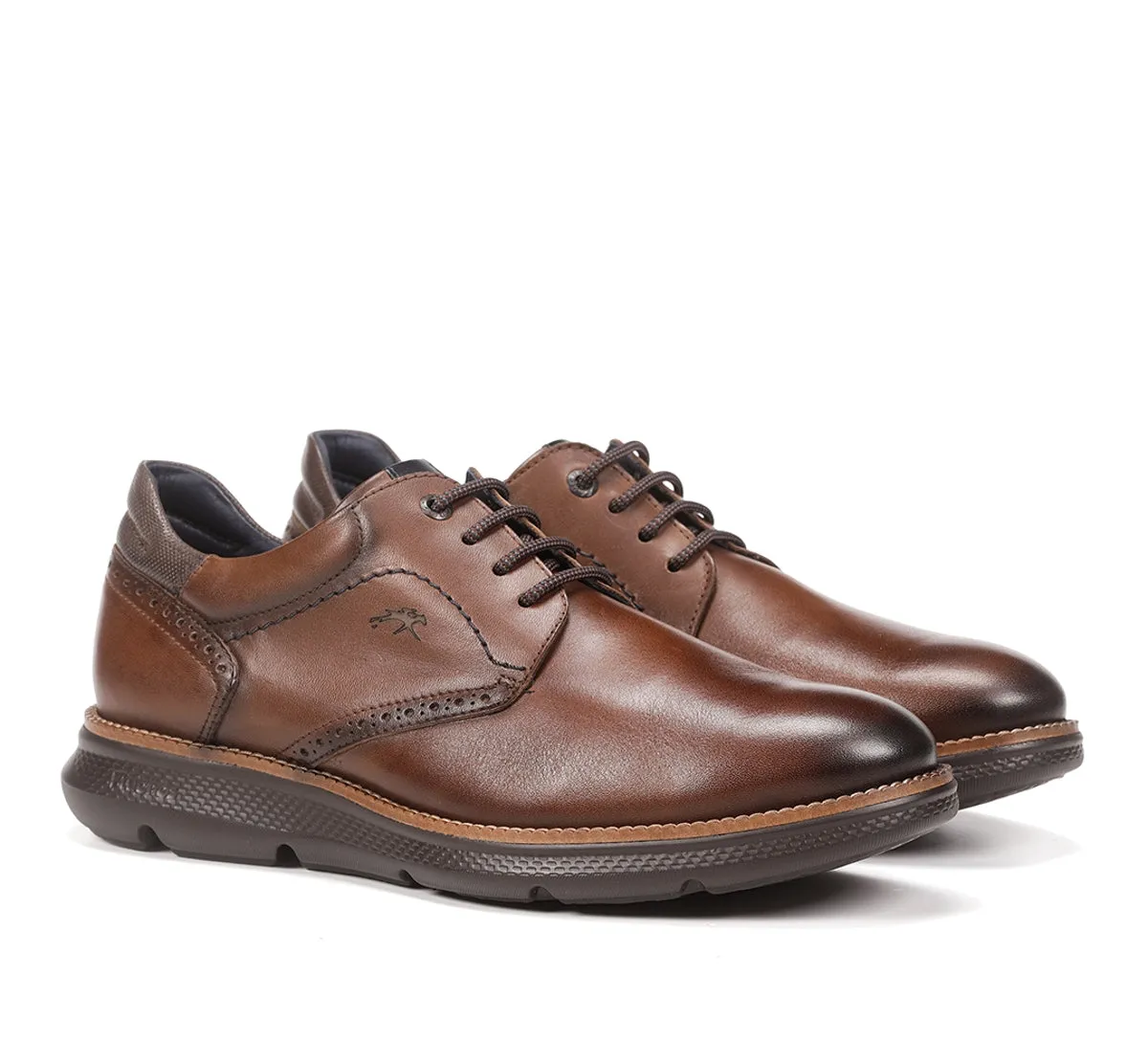 Fluchos William F1351 scarpa marrone pelle morbida
