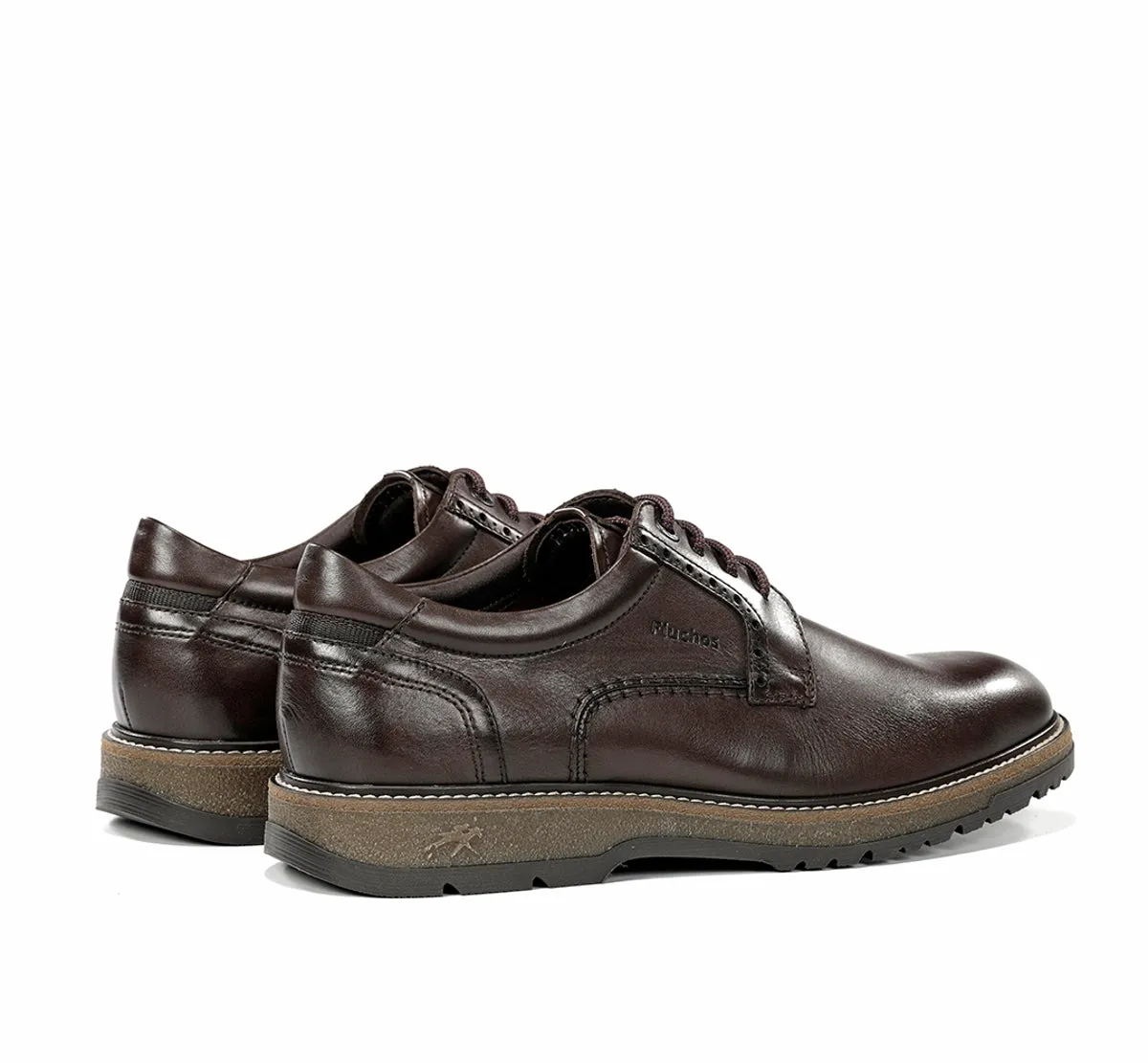 Fluchos Buggy F2319 scarpe uomo marroni pelle