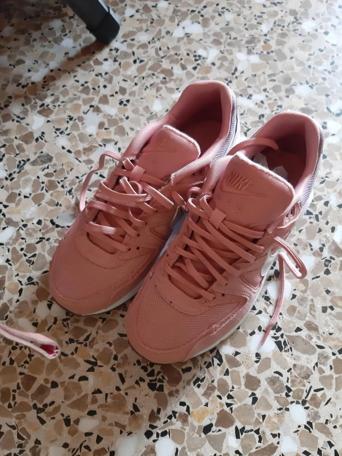 Nike Air Max Command sneakers donna pelle bianche