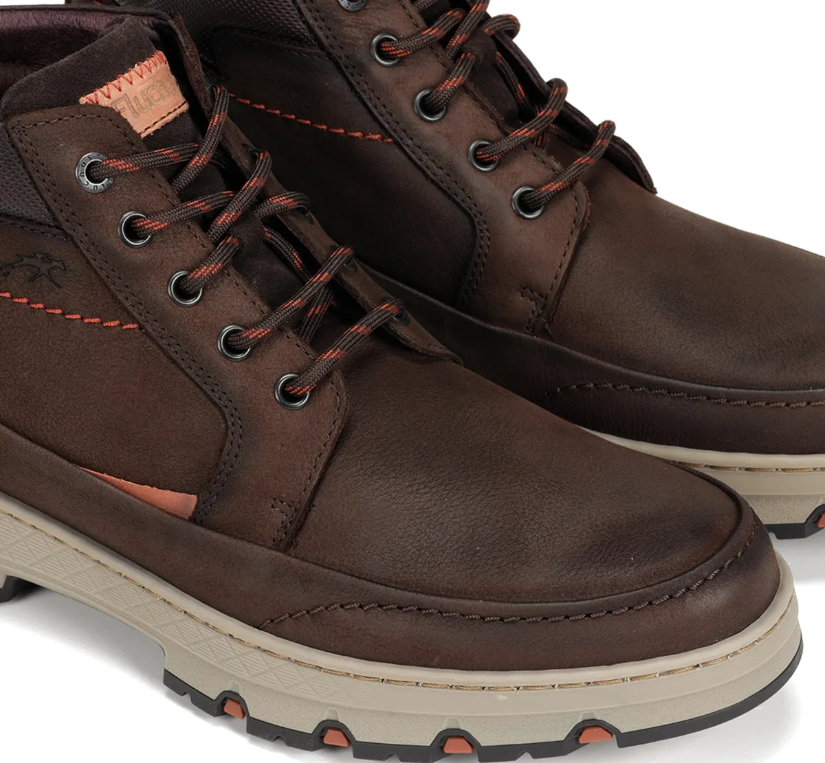 Fluchos Sigurd F1844 stivaletti uomo marroni sportivi