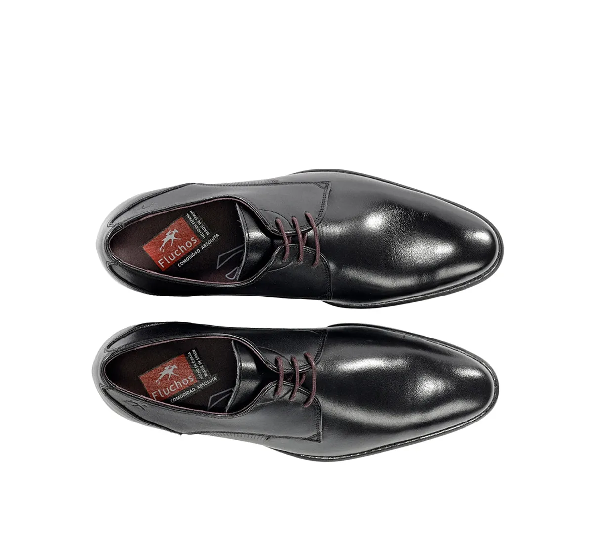 Fluchos Alex 9204 scarpe eleganti nere uomo