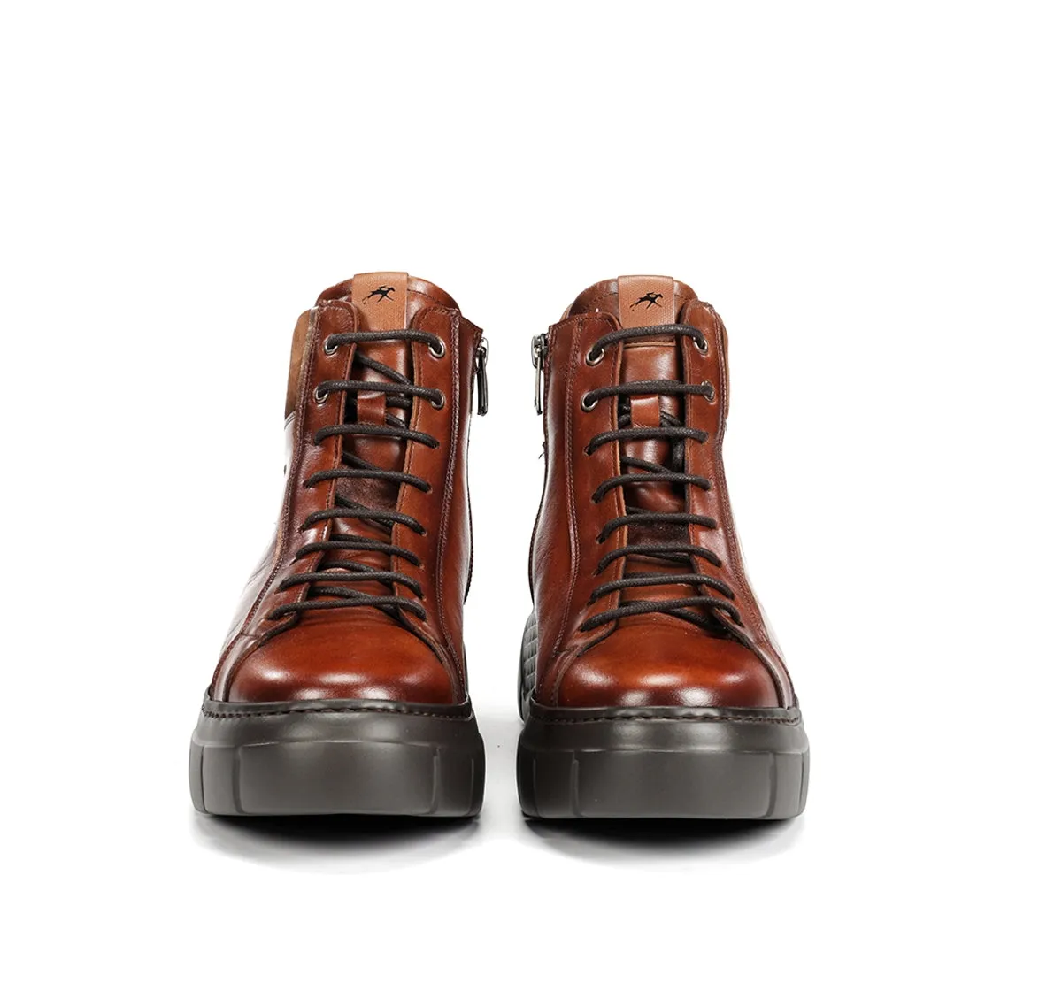 Fluchos Ilia F2304 stivaletti donna marroni lacci