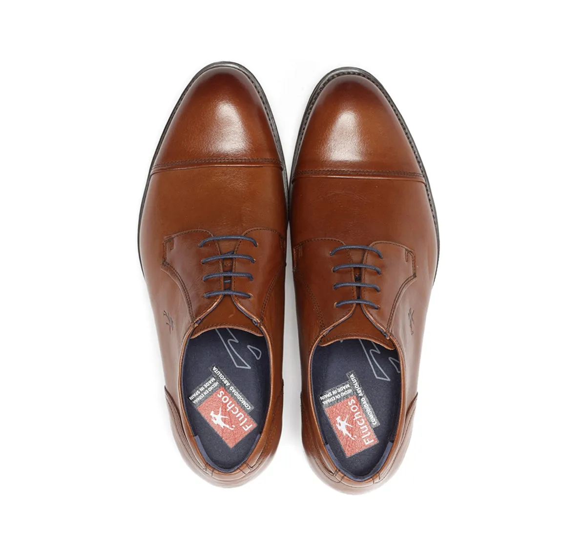 Fluchos Heracles 8412 scarpe uomo marroni pelle