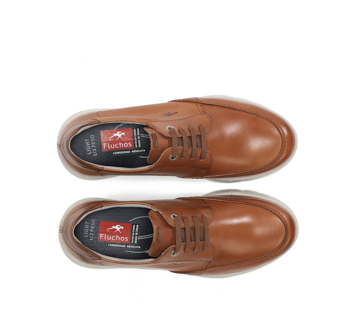 Fluchos Daryl F1460 Scarpe Uomo Marroni Classiche