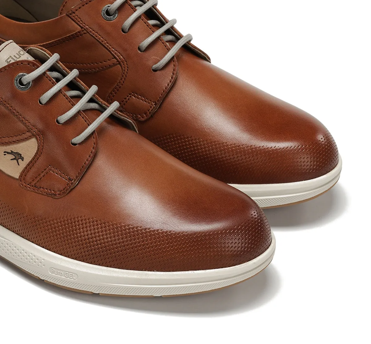 Fluchos Kadir F2444 scarpe marroni uomo leggere